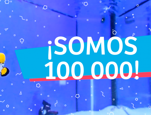 ¡Ya somos 100 000 en YouTube! · Como pez en el agua